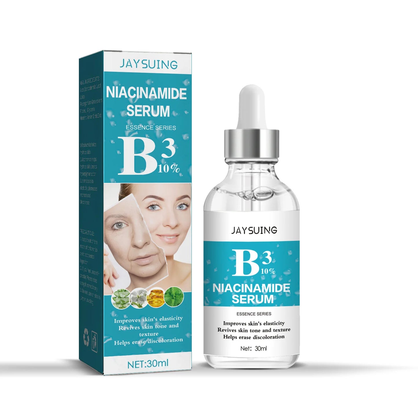 Nicotinamide Anti Wrinkle Serum Collagen Lifting Firming Fine Lines Repair Face Essence Smooth Facial Skin Care Anti-Aging Serum